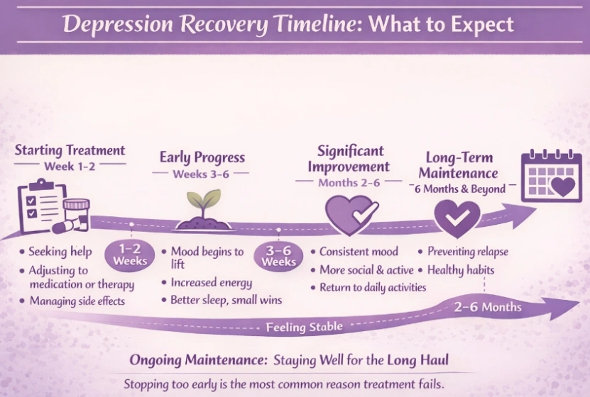 Depression Treatment from start to end