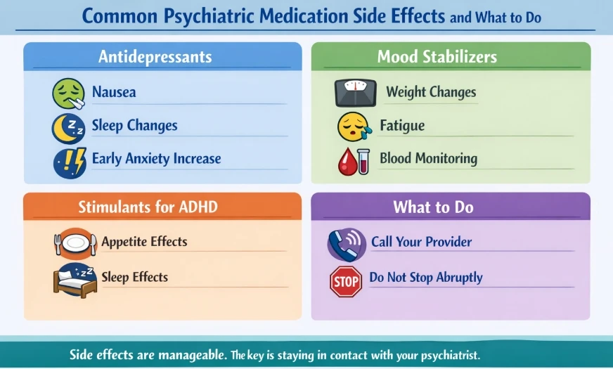 Psychiatric Medication Side effects