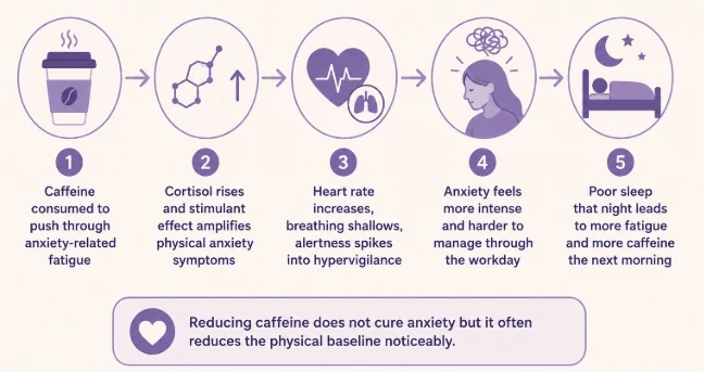Caffeine and Anxiety Cycle