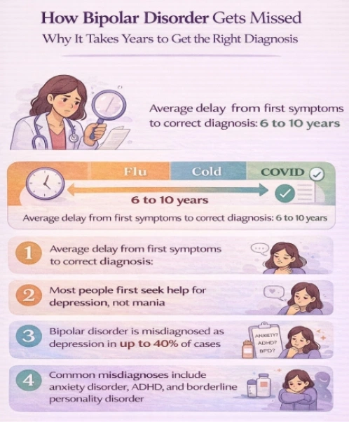 Why Bipolar disorder Gets Missed