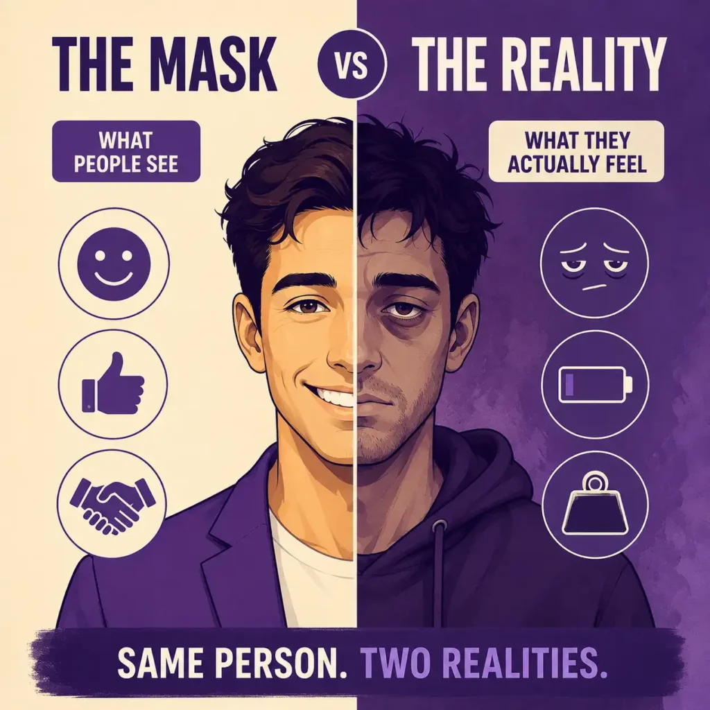 The mask vs the reality