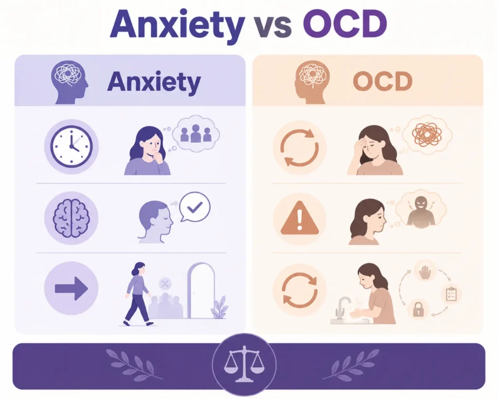 OCD vs Anxiety