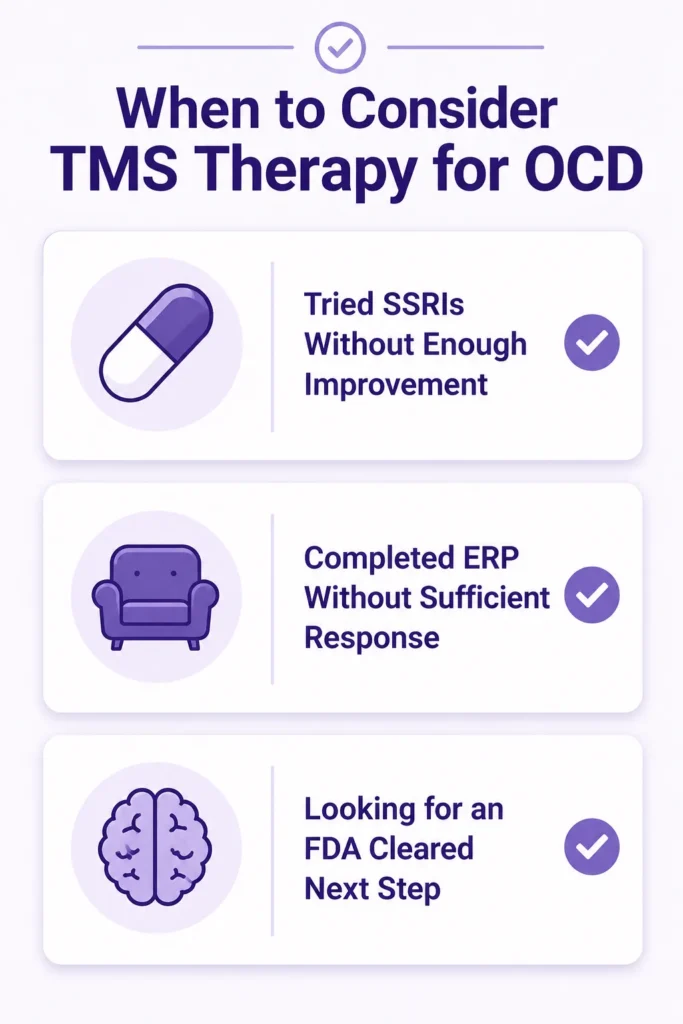 When to consider TMS for OCD