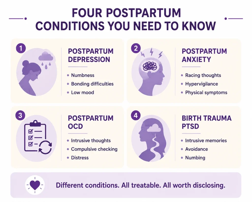 Four Postpartum Condition You Need To Know