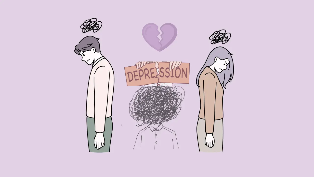 How does depression affect a relationship