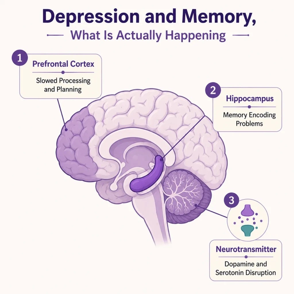Depression and Memory, What is happening
