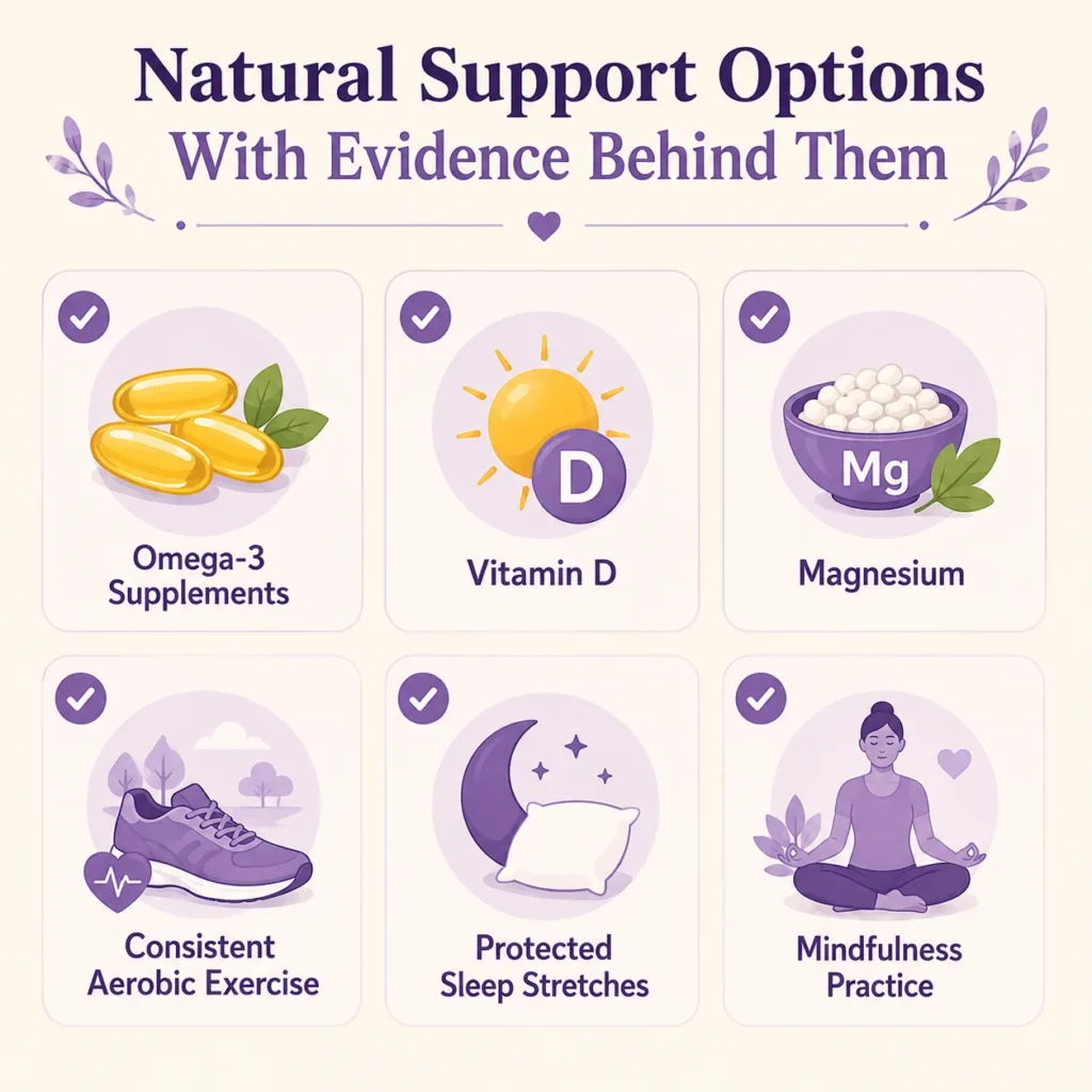 Natural Support Options For Postpartum Depression