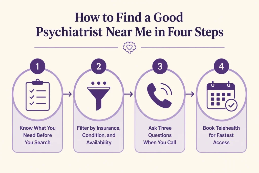 Good Psychiatrist near me